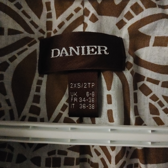 Blue Leather Jacket - Picture 2 of 2